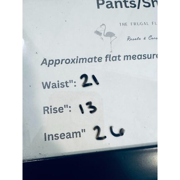 Talbots Womens Perfect Crop Pants Curvy 22W Pink Cotton Stretch Chino Beachy - Picture 9 of 9